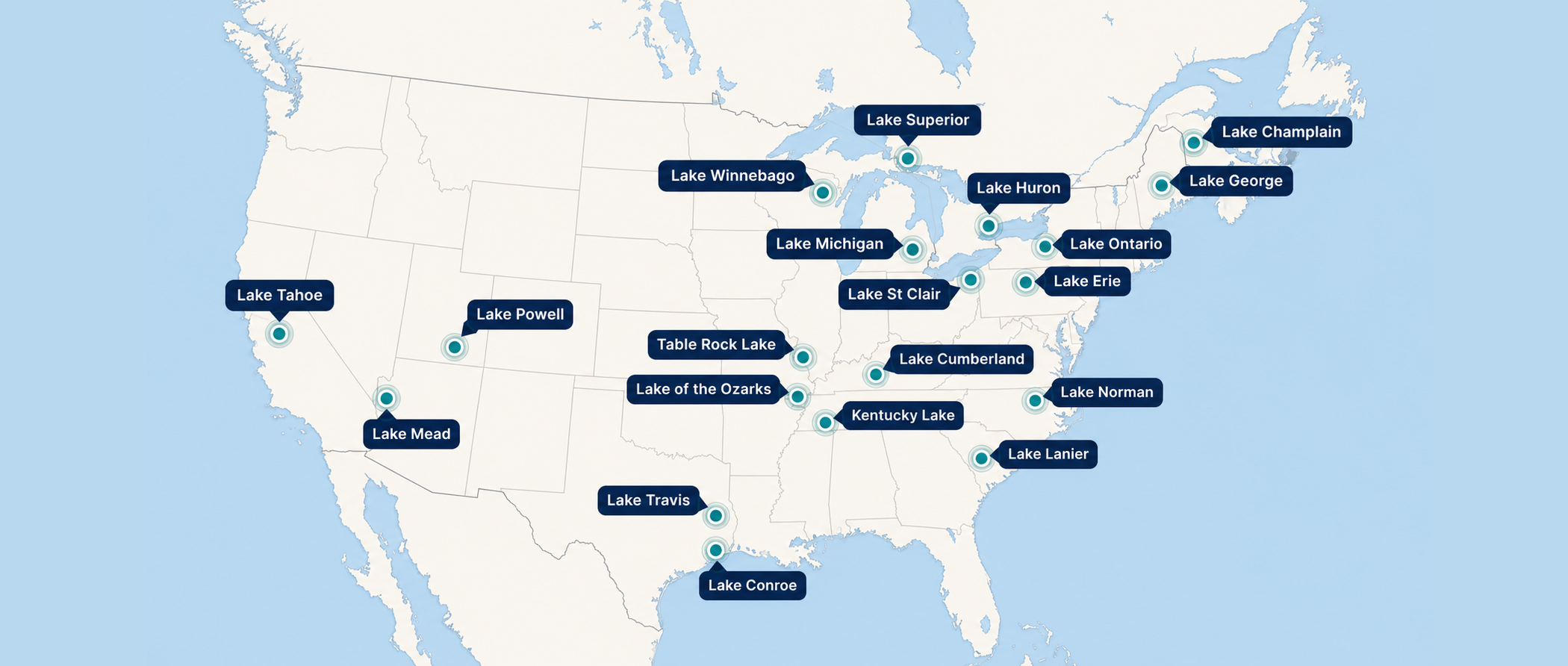 Lakebound featured lakes map
